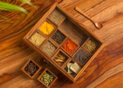 12 Containers Spice Box with Spoon - SAH Creatives