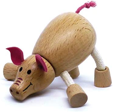 Pig Wooden Animal Toy