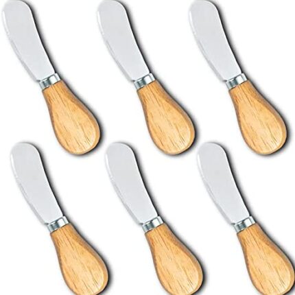 Wooden and Stainless Steel Cheese Spreader