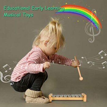 Musical Set, Toddler Musical Instruments, Eco Friendly Toys, Wooden Percussion Instruments, Educational Toys, Montessori Toys, Natural Wood Toys, Sensory Toys, Preschool Toys, Baby Musical Toys, Boys and Girls Toys, Birthday Gifts, Christmas Gifts, Hand-Eye Coordination, Creativity Development