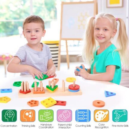 Montessori Sorting & Stacking Toys