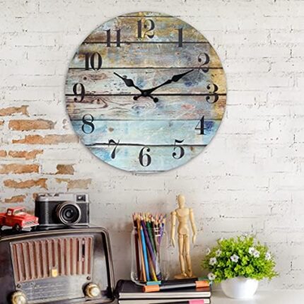 Wooden Hanging Wall Clock
