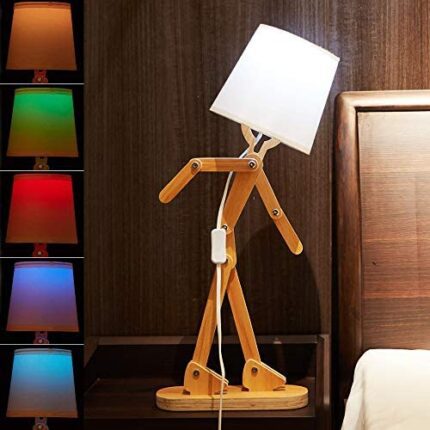 Novelty Wooden Table Lamp