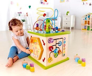 Wooden Activity Play Cube