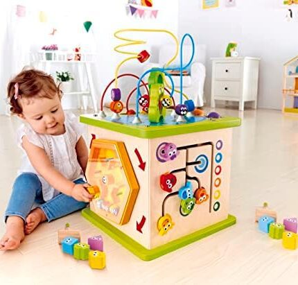 Wooden Activity Play Cube