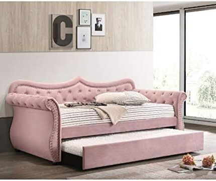 Fabric Daybed with Trundle