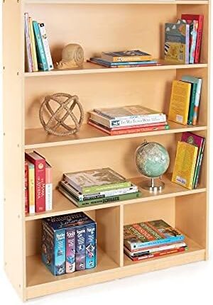 Guidecraft Wooden Bookcase