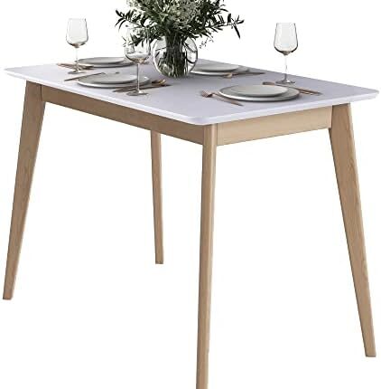 Birch Wood Dining Table