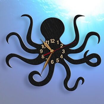 Octopus Marine Wall Clock