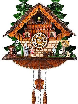Wooden Wall Pendulum Clock