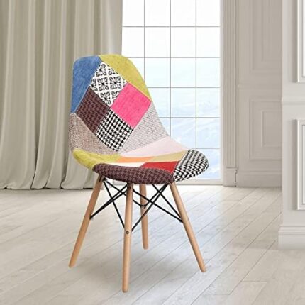 Patchwork Fabric Chair