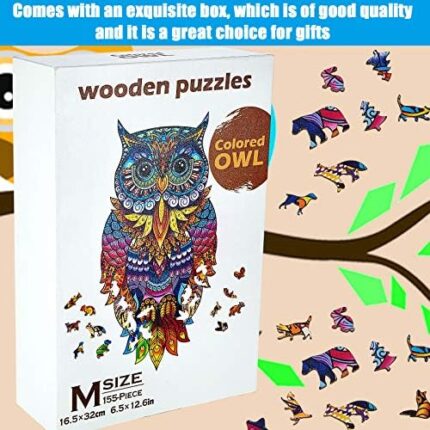 Owl Wooden Jigsaw Puzzles