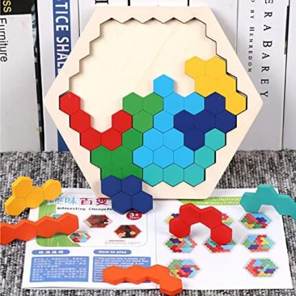 Wooden Russian Blocks Puzzle