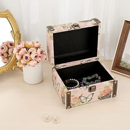 butterfly treasure chest box