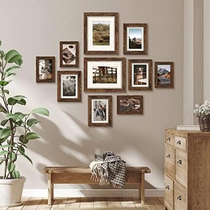 10 pack farmhouse picture frames