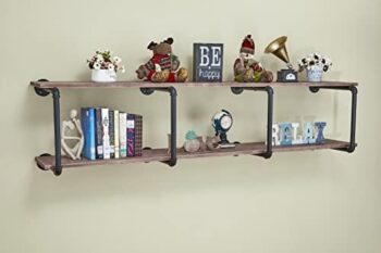 70 Inch Industrial pipe shelving