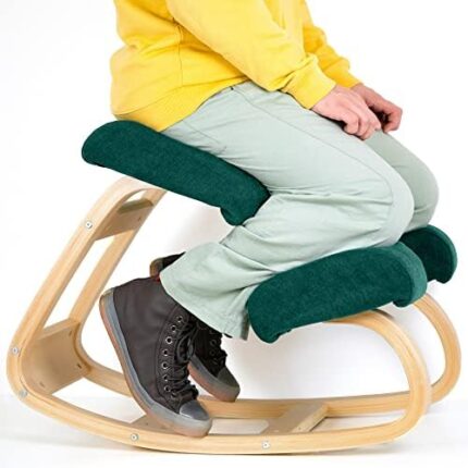 Ergonomic kneeling office chair