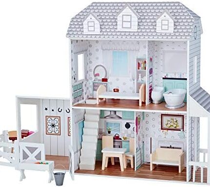 Wooden Pretend Play Doll House