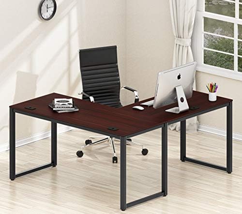 L-shaped corner desk
