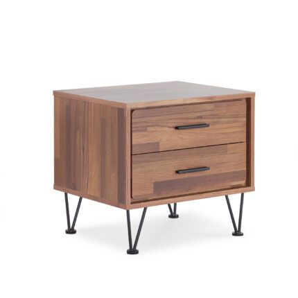 18" Nightstand with Two Drawers