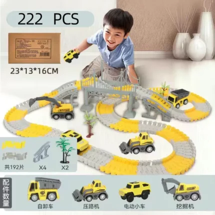 Track car toy