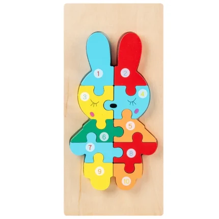 Montessori Wooden Toddler Puzzles
