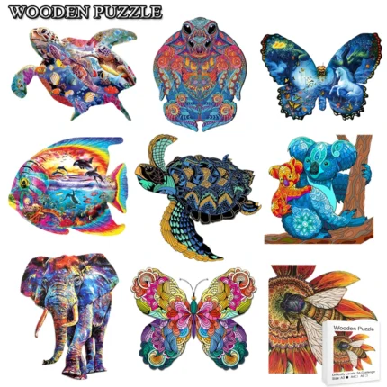 Animal Wooden Puzzles