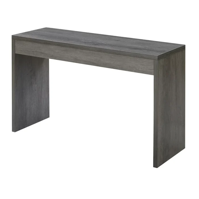 wood veneer northfield hall console table