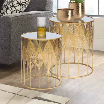 modern decorative end table