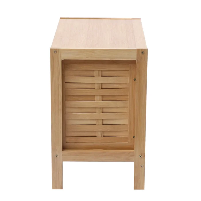 Nordic Style Bamboo Sofa End Table