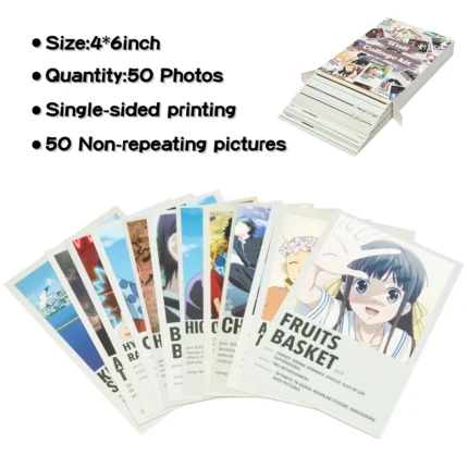 Anime Movie Collage Card Set
