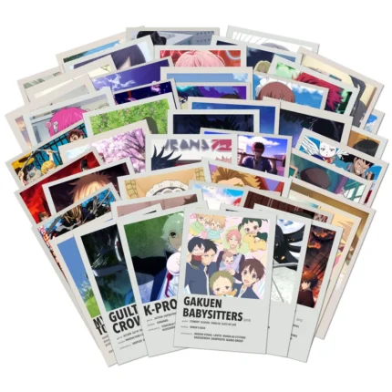 Anime Movie Collage Card Set