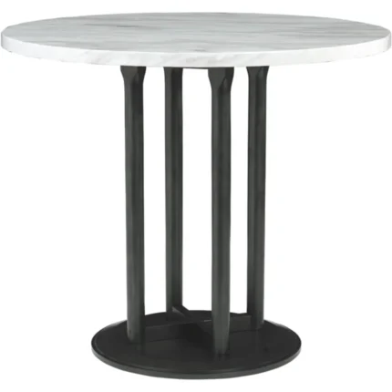 contemporary round dining table