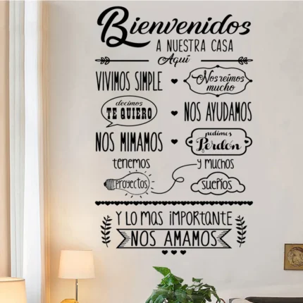 Spanish Wall Decals