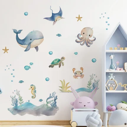 Watercolor Wall Decals
