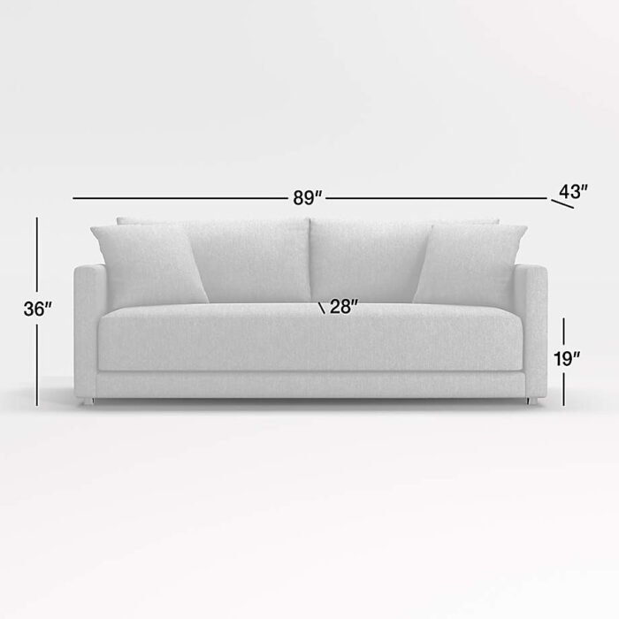 Gather Deep Bench Sofa