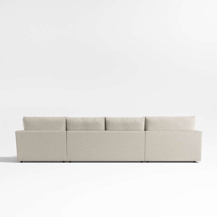 Lounge Classic 3-Piece U-Shaped Sectional Sofa