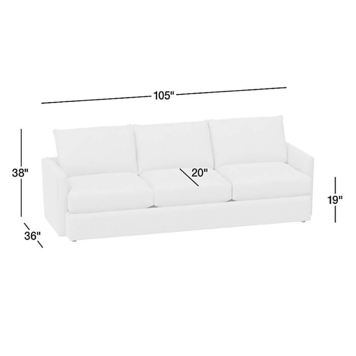 Lounge Classic Sofa 105"