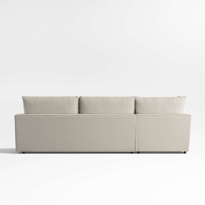 Lounge Classic 4-Piece L-Shaped Sectional Sofa with Storage Chaise