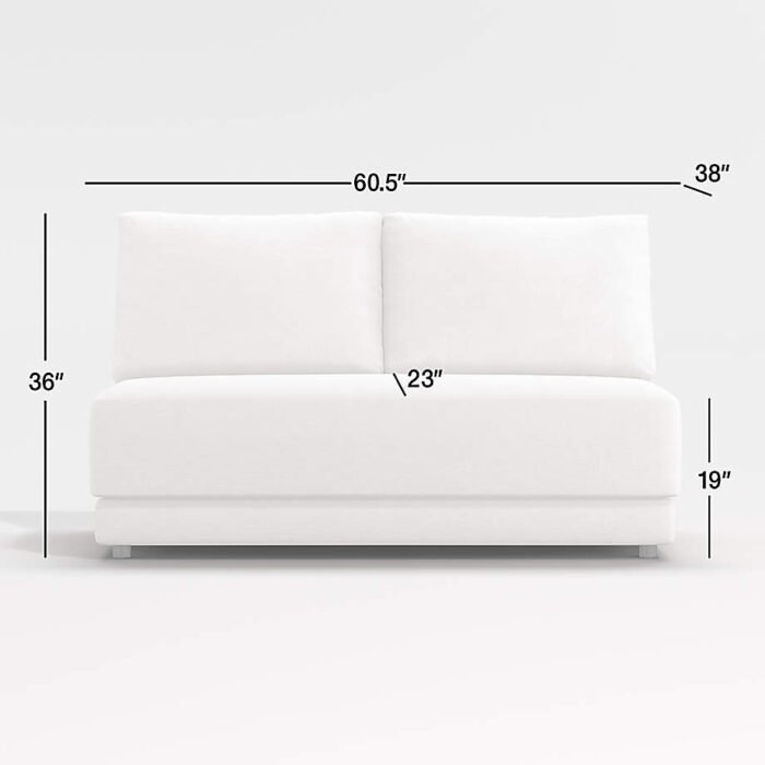 Gather Armless Bench Sofa