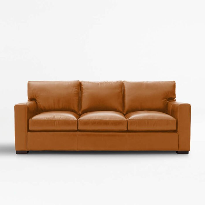 Axis Leather 3-Seat Sofa