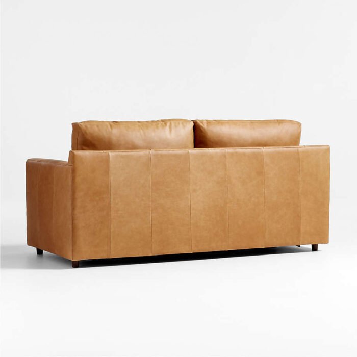 Barrett II Leather 2-Seat Track Arm Sofa