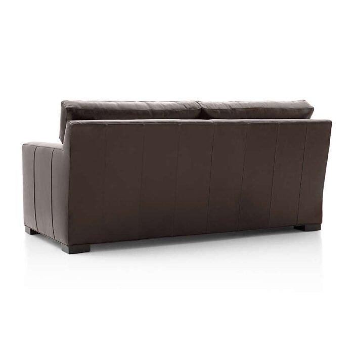 Axis Leather Apartment Sofa