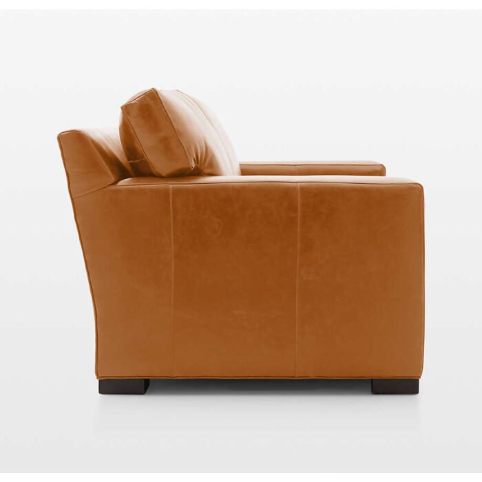 Axis Leather Apartment Sofa