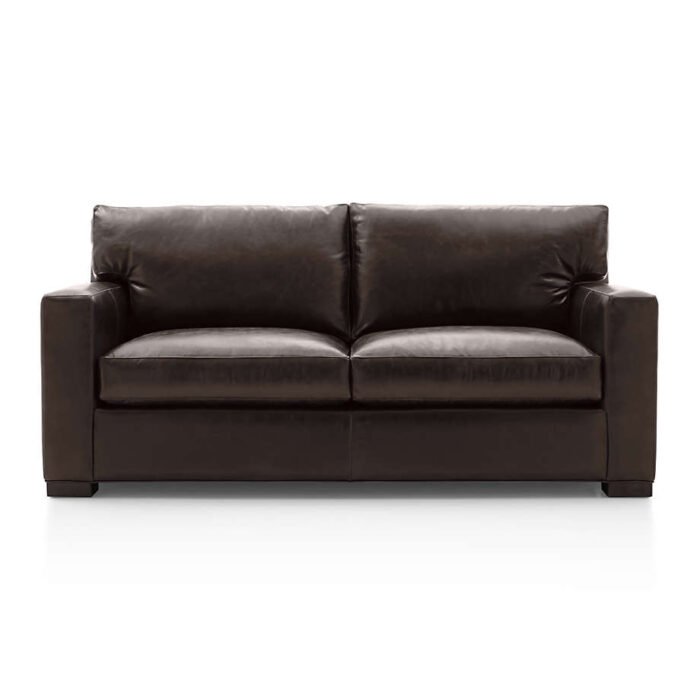 Axis Leather Apartment Sofa