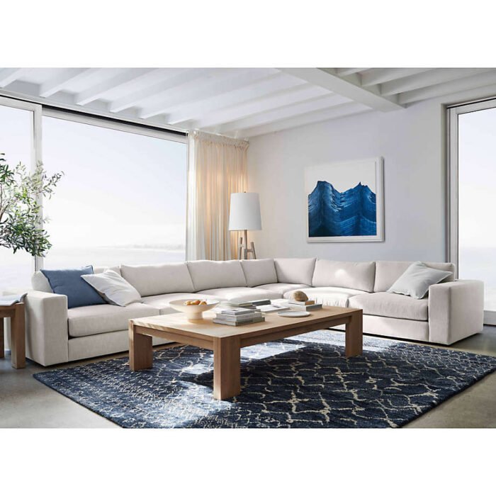 Oceanside Wide-Arm Deep-Seat Apartment Sofa