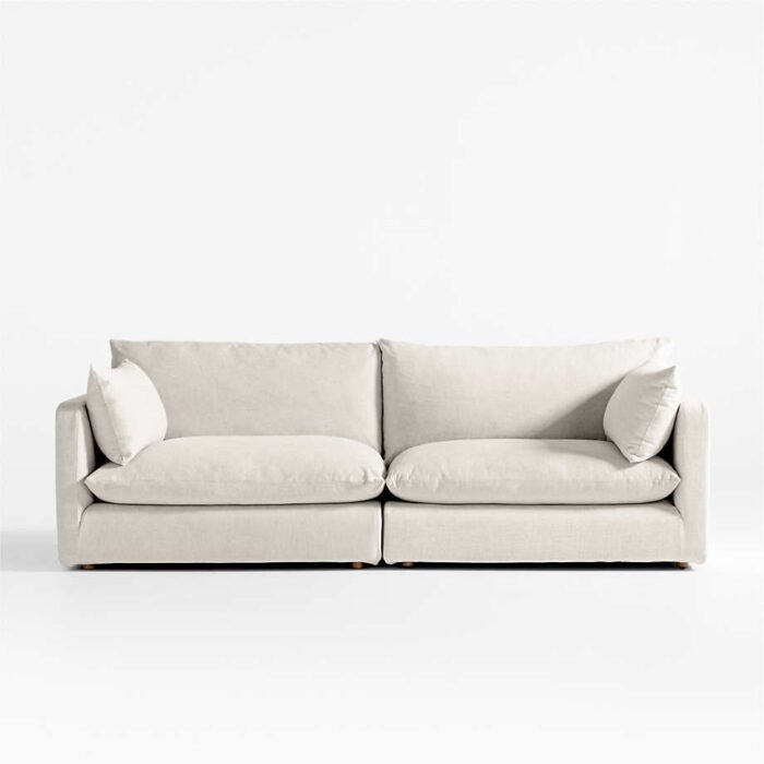 Unwind 2-Piece Slipcovered Sectional