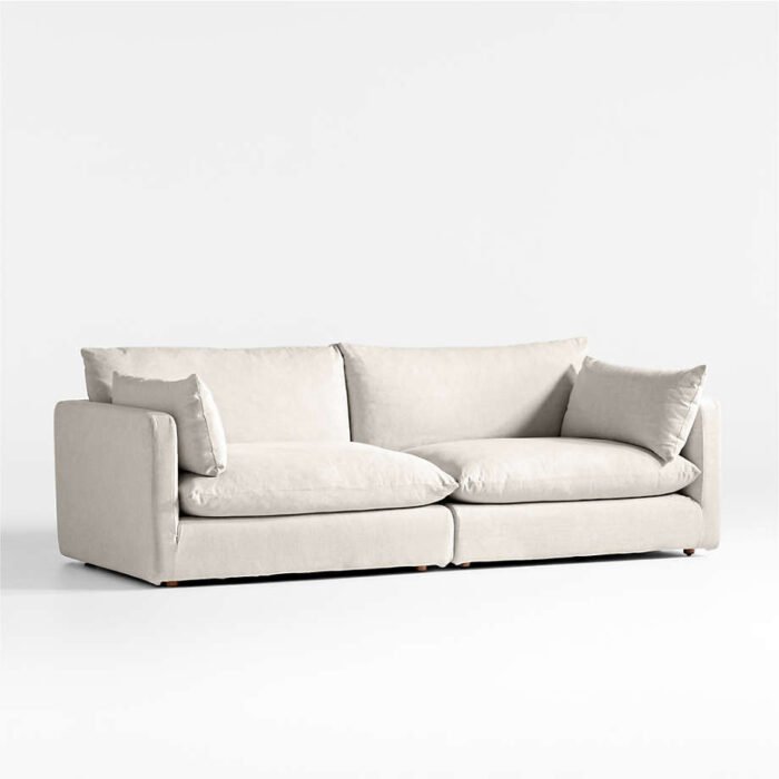 Unwind 2-Piece Slipcovered Sectional