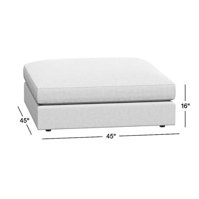 Monterey Upholstered Ottoman 45"