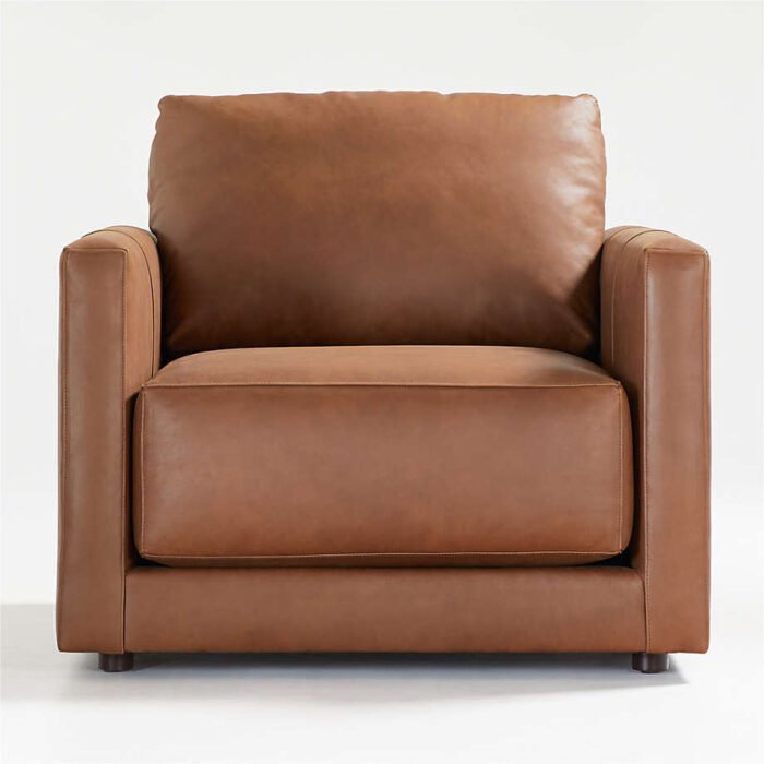 Gather Deep Leather Chair